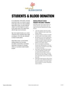Transfusion medicine / Medicine / Blood donation / Blood transfusion / Armed Services Blood Program / Anatomy / Hematology / Blood
