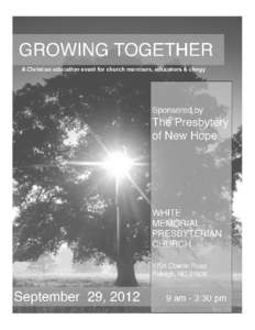 FINAL growing together brochure 2012 ED JUL 14.pub