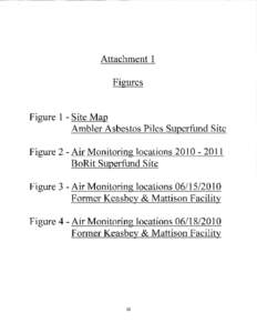 Fourth Five-Year Review Report for Ambler Asbestos Piles Superfund Site - Attachment 1