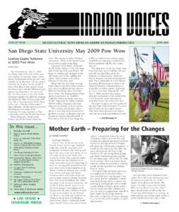 OUR 23RD YEAR  MULTICULTURAL NEWS FROM AN AMERICAN INDIAN PERSPECTIVE JUNE 2009