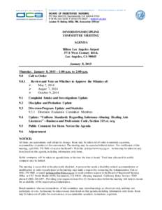 BUSINESS, CONSUMER SERVICES, AND HOUSING AGENCY • GOVERNOR EDMUND G. BROWN JR.  BOARD OF REGISTERED NURSING PO Box[removed], Sacramento, CA[removed]P[removed]F[removed] | www.rn.ca.gov Louise R. Bailey, M