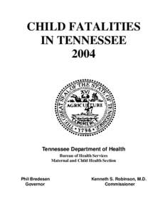 Microsoft Word - Child Fatalities in Tennessee 2004.doc