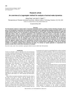 280 The Journal of Experimental Biology 211, [removed]Published by The Company of Biologists 2008 doi:[removed]jeb[removed]Research article