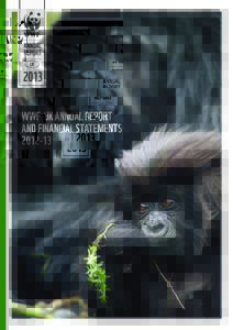WWF-UK annual Report and Financial Statements © naturepl.com / Bruce Davidson / WWF-Canon