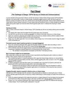 Microsoft Word - COP16 Climate Change Communications Forum - Fact Sheet_2_.doc