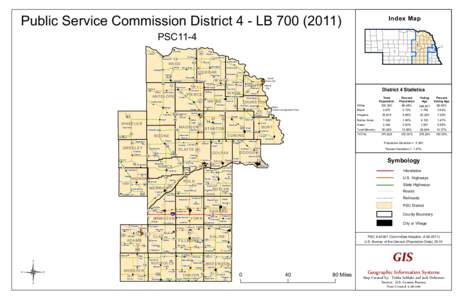 Public Service Commission District 4 - LB[removed]Index Map PSC11-4