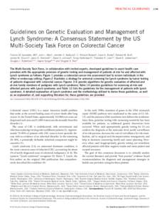 PRACTICAL GUIDELINES  nature publishing group see related editorial on page x