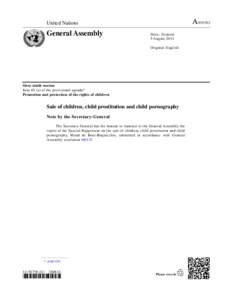 Child labour / International relations / Ethics / Special Rapporteur on the sale of children /  child prostitution and child pornography / Special Rapporteur / Freedom of expression / Youth rights / United Nations Human Rights Council / Worst Forms of Child Labour Convention / Human rights / Child sexual abuse / United Nations Special Rapporteurs