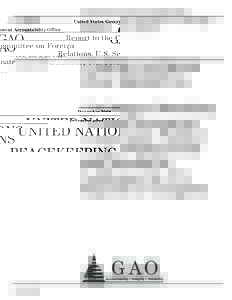 United States Government Accountability Office  GAO Report to the Committee on Foreign Relations, U.S. Senate