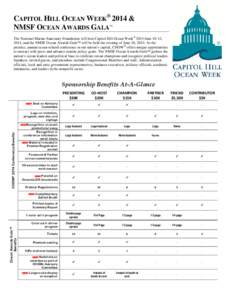 Microsoft Word - CHOW-LAD Sponsor Benefits Package 2014 draft[removed]docx