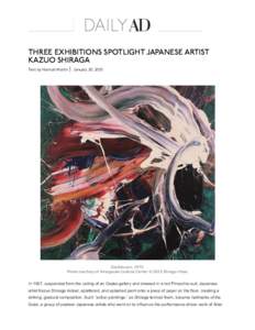 Gutai group / Allan Kaprow / Kazuo / Action painting / Japanese art / Modern art / Art history / Culture