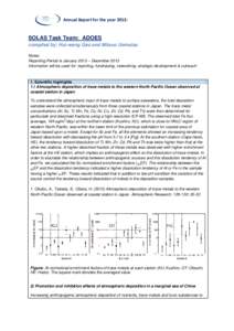 Aquatic ecology / Biological oceanography / Oceanography / Planktology / Fisheries / Ocean acidification / Sea / Plankton / Nitrogen cycle / Phytoplankton / Geochemistry / Climate change