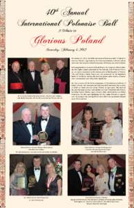 40 Annual International Polonaise Ball th A Tribute to