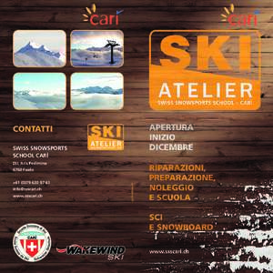 CONTATTI SWISS SNOWSPORTS SCHOOL CARÌ Dir. Aris Pedimina  +61