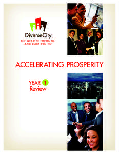 ACCELERATING PROSPERITY year 1 Review  