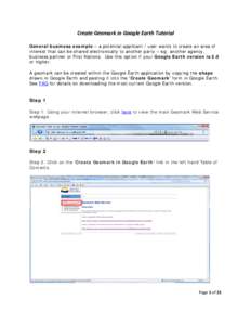 Graphical user interface elements / User interface techniques / Keyhole Markup Language / Mouse / Button / Point and click / Pointing device / Google Earth / Polygon / Software / Humanâ€“computer interaction / Computing