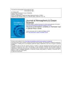 This article was downloaded by:[Universidad de Vigo] [Universidad de Vigo] On: 9 March 2007 Access Details: [subscription number[removed]Publisher: Taylor & Francis Informa Ltd Registered in England and Wales Register