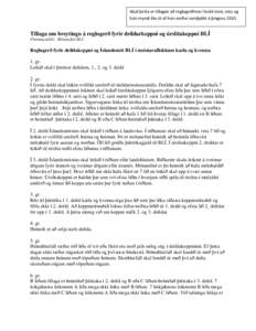Skjal þetta er tillagan að reglugerðinni í heild sinni, eins og hún myndi líta út ef hún verður samþykkt á þinginu[removed]Tillaga um breytingu á reglugerð fyrir deildarkeppni og úrslitakeppni BLÍ Flutnings
