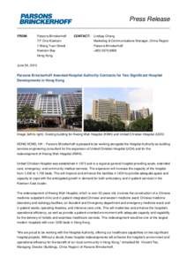 Parsons Brinckerhoff / Kwong Wah Hospital / 2nd millennium / Geography of China / Queen Elizabeth Hospital /  Hong Kong / Hong Kong / Kwun Tong / United Christian Hospital