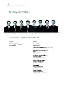 16  Hong Kong Monetary Authority • Annual Report 2006 Advisory Committees