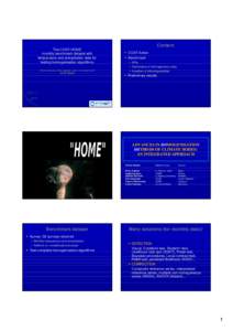 Content The COST-HOME monthly benchmark dataset with temperature and precipitation data for testing homogenisation algorithms Victor Venema, Enric Aguilar, José A. Guijarro and