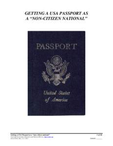 United States passport / Government / Public records / Haig v. Agee / Russian passport / Citizenship in the United States / British passport / Freedom of movement under United States law / United States nationality law / Passports / National security