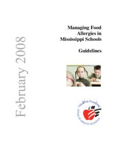 Managing Food Allergies In Mississippi’s Schools