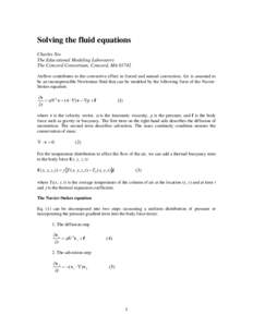 Microsoft Word - fluid_solver.doc