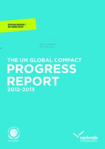 1  Status report 30 June[removed]The UN Global Compact