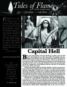 a Seattle anarchist paper  joy ~ freedom ~ rebellion T