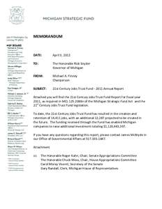 MEMORANDUM  DATE: April 3, 2012