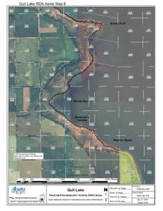 Environmental protection / Gull Lake / Lacombe County /  Alberta / Ponoka County /  Alberta