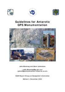 Antarctic GPS Antenna Mount for Geodynamic observations