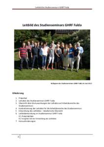 Leitbild	des	Studienseminars	GHRF	Fulda 