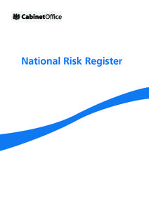 National Risk Register  Contents Chapter One:  Introduction