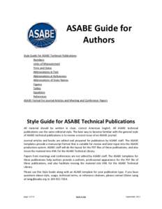 Microsoft Word - ASABE Guide for Authors.doc