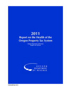 Political economy / Public finance / Real property law / Government / Revenue services / Property tax / Income tax in the United States / Income tax / Oregon Department of Revenue / Public economics / Taxation / Property taxes