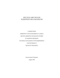 1st millennium BC / Josephus / Judaicum / Antiquities of the Jews / Roman historiography / Polybius / Spectacle / Sicarii / Greek historiography / Humanities / Ancient history / Hasmoneans