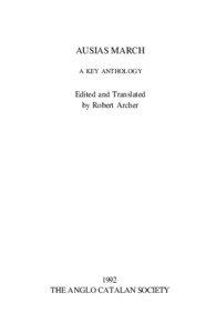 Human sexuality / Catalan literature / Autonomous communities of Spain / Maldit-comiat / Troubadour / Jordi de Sant Jordi / Gilabert de Próixita / Courtly love / Valencia /  Spain / Medieval literature / Ausiàs March / Literature