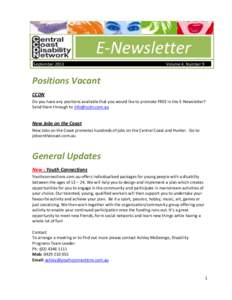 info  E-Newsletter SeptemberVolume 4, Number 9