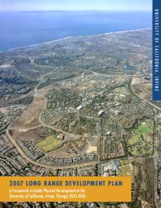 University of California /  Irvine / Irvine /  California / California / University of California / Long Range Development Plan