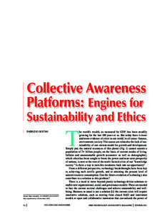 GOOGLE.COM  Collective Awareness Platforms: Engines for  Sustainability and Ethics