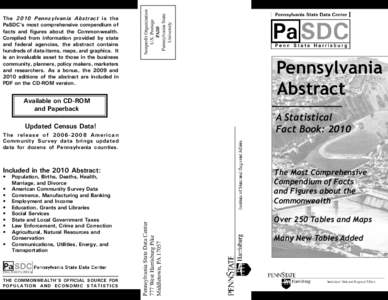 Nonprofit Organization U.S. Postage PAID Pennsylvania State University