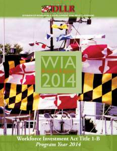 DIVISION OF WORKFORCE DEVELOPMENT AND ADULT LEARNING  WIA Annual Report