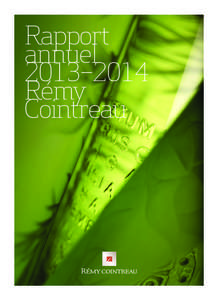 Rapport annuel[removed]Rémy Cointreau