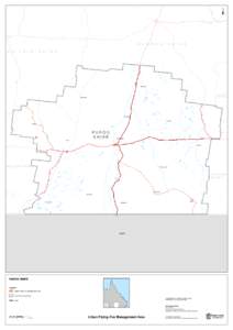 Paroo Shire Urban Flying-Fox Management Area map