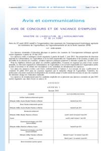 Journal officiel de la République française - N° 206 du 6 septembre 2014