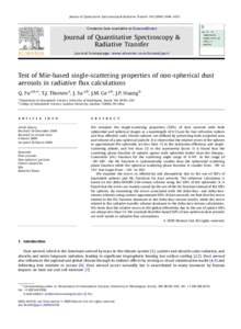 Test of Mie-based single-scattering properties of non-spherical dust aerosols in radiative flux calculations