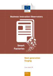 Business Innovation Observatory  Smart Factories  Next generation