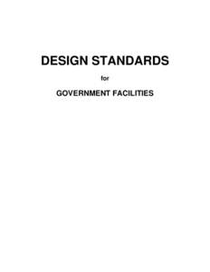 DESIGN STANDARDS for GOVERNMENT FACILITIES  G.